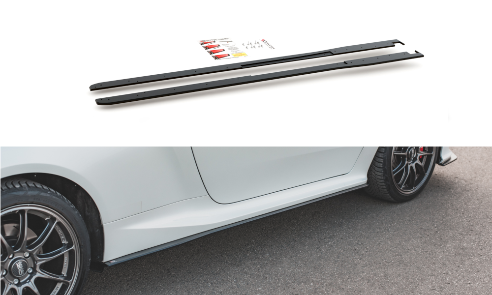 Maxton Design - STREET PRO SIDE SKIRTS DIFFUSERS TOYOTA GR YARIS MK4