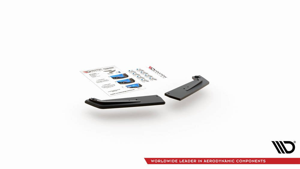 Maxton Design - STREET PRO REAR SIDE SPLITTERS TOYOTA GR YARIS MK4