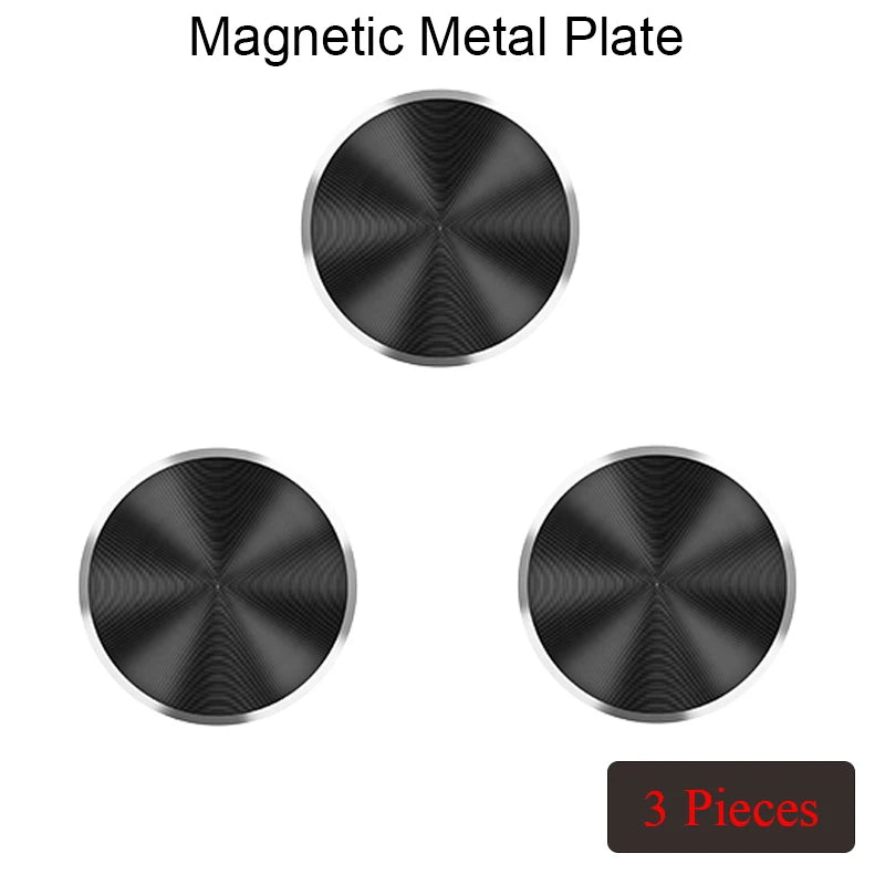 Magsafe Magnetic Mobile Phone Holder Wireless Charging Metal Plate Bracket for iPhone 14 15 Xiaomi Universal Phone Accessories