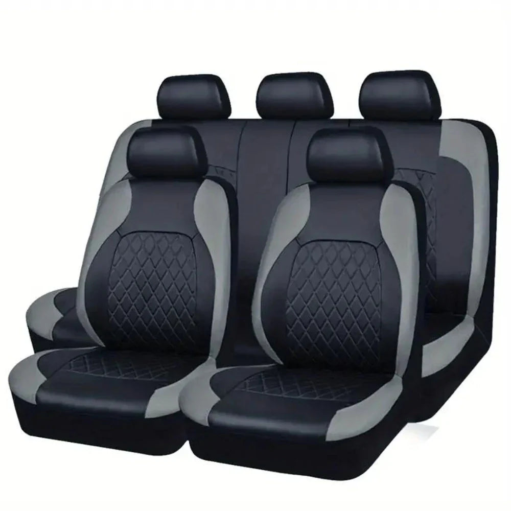 Universal Car Seat Covers Black Fashions Sports Seat Covers PVC