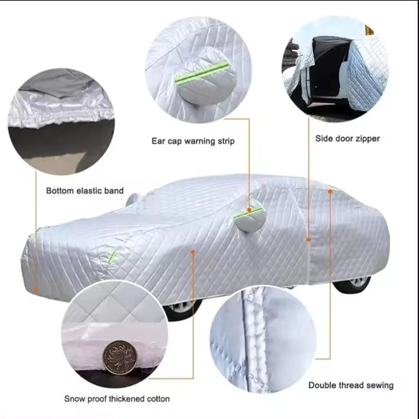 Hail Protector Car Cover – Full Set of Customized Hail Proof, Waterproof, and Breathable Car Covers