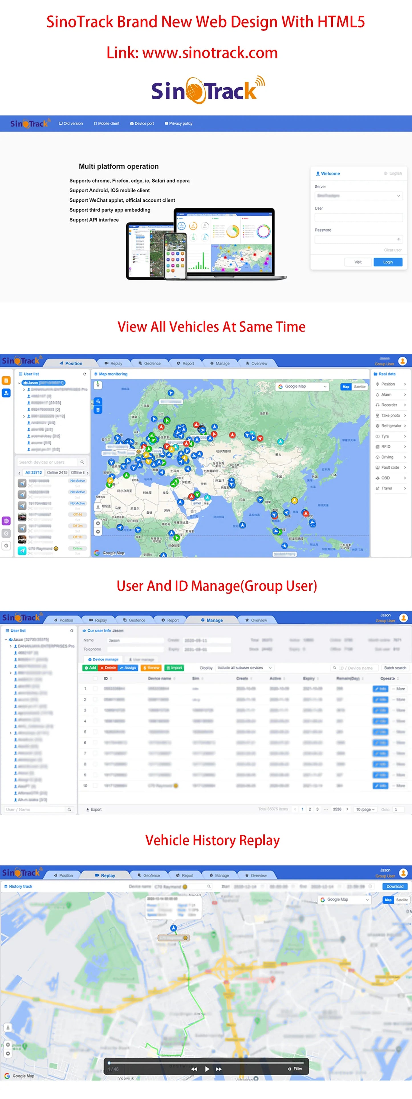 OBD II GPS Tracker 16PIN OBD Plug Play Car GSM OBD2 Tracking Device GPS locator OBDII with online Software IOS Andriod APP