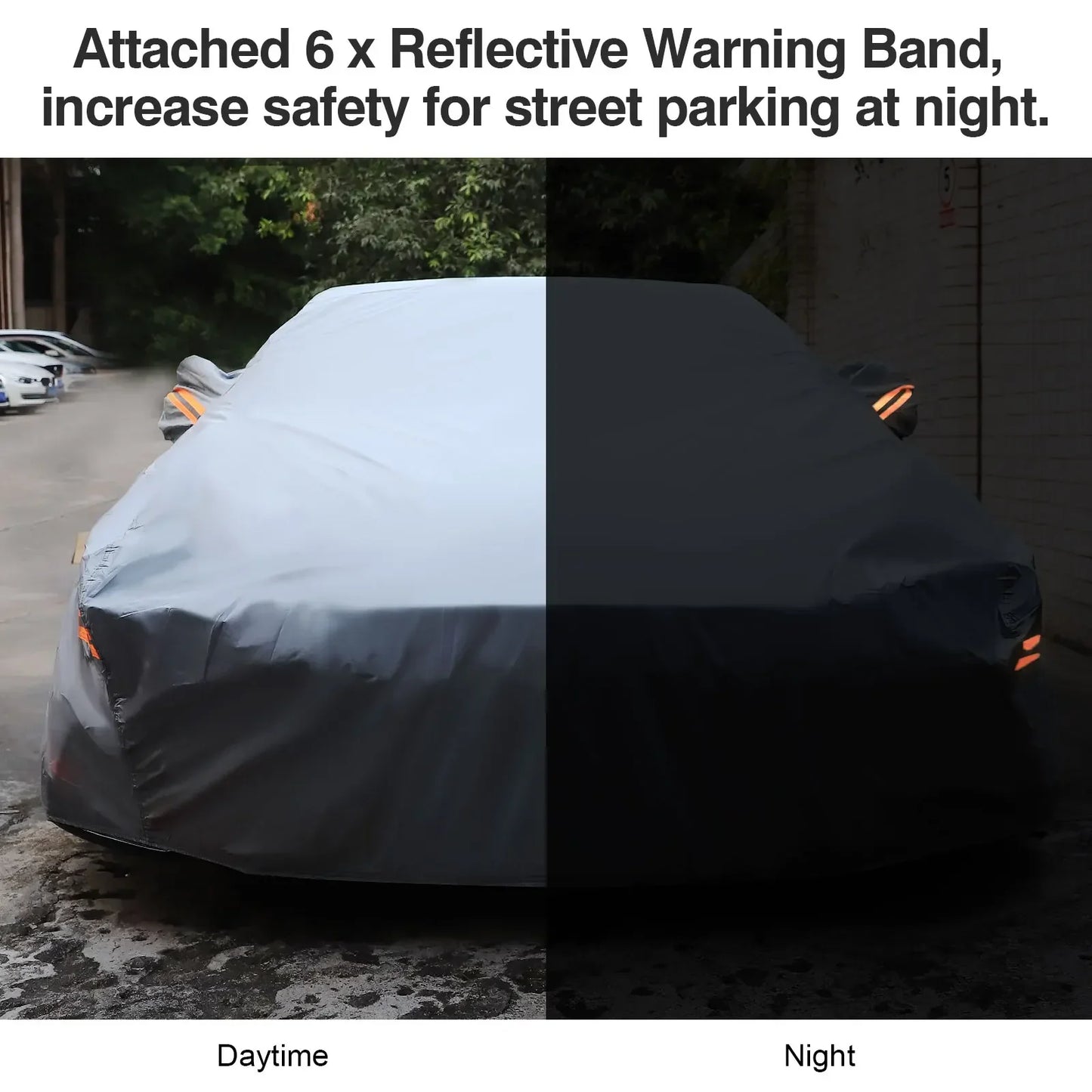 Universal SUV Cover Coat Protector – UV Protective, Dust, Rain, and Snow Waterproof Full Car Covers