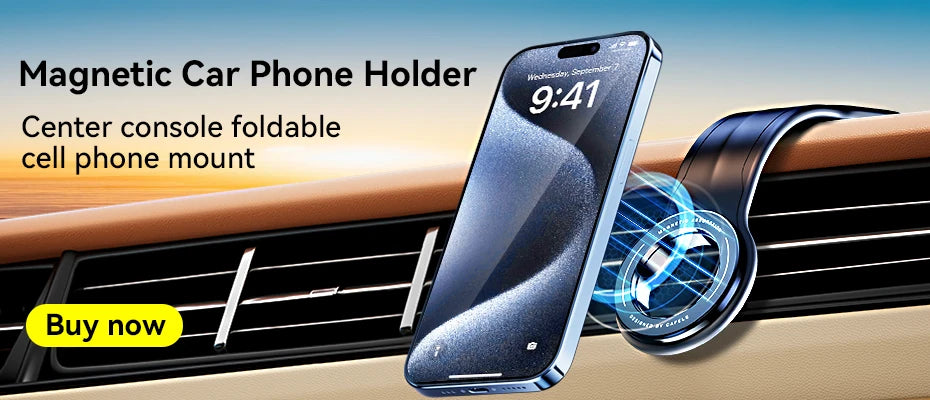 Magnetic Car Phone Holder 360 Degree Rotatable Magnet Phone Holder For Car Cell Phone Support For Dashboard Universal Bracket