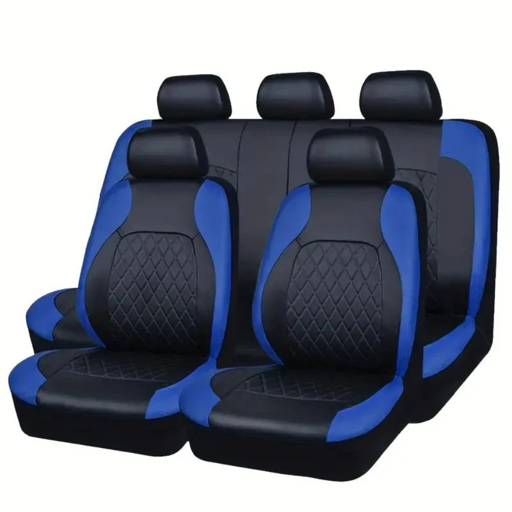 Universal Car Seat Covers Black Fashions Sports Seat Covers PVC