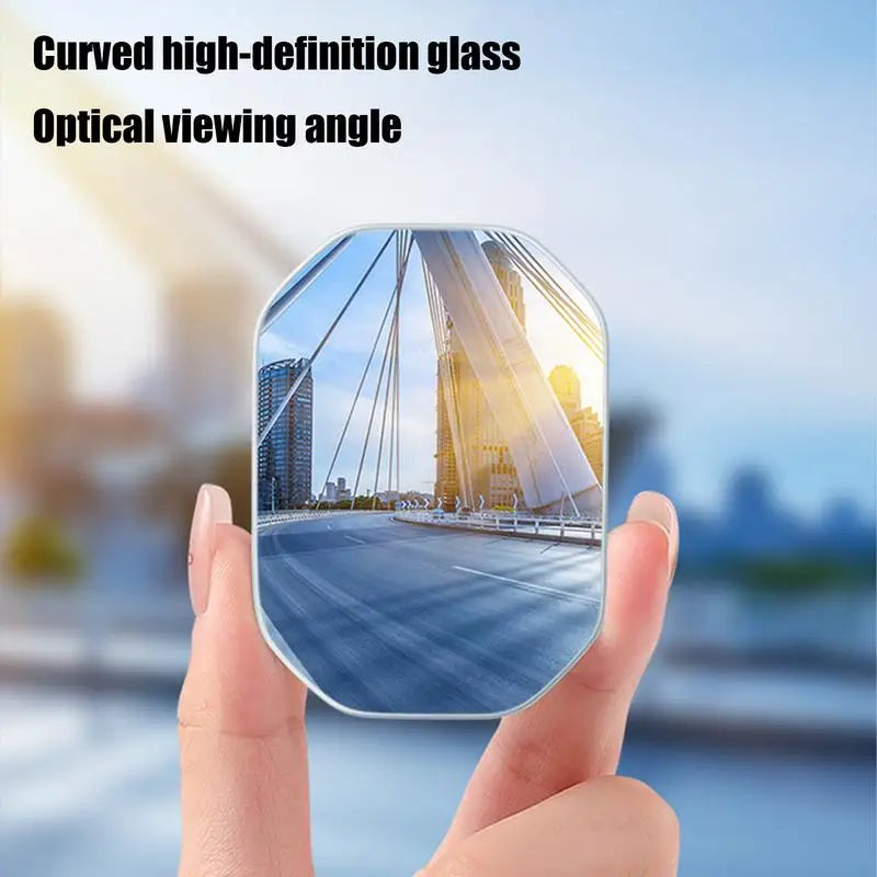 Convex Side Glass Blindspot High Definition Car Glass 360Degree Blindspot Rearview Glass Blindspot Eliminator Wide Angle
