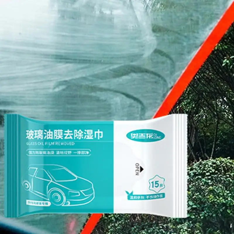 Car Glass Cleaning Wipes Windshield Windows