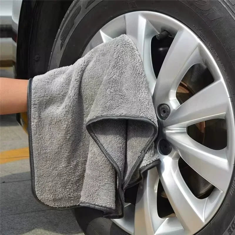 100x40cm Microfiber Car Wash Towel Fast Drying Auto Cleaning Extra Soft Cloth High Water Absorption For Car Wash Accessorie