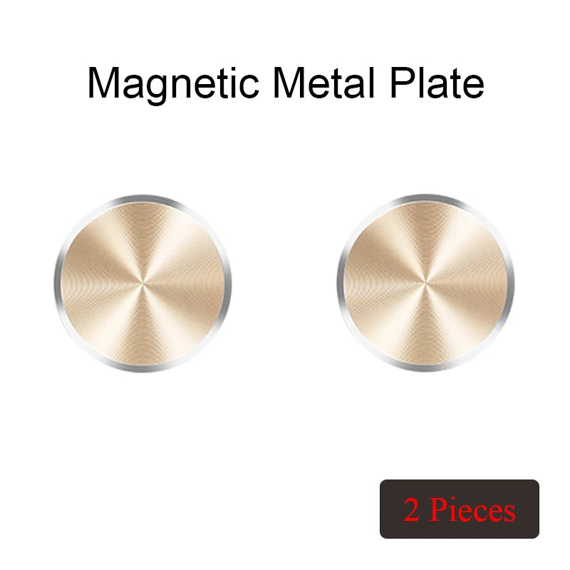 Magsafe Magnetic Mobile Phone Holder Wireless Charging Metal Plate Bracket for iPhone 14 15 Xiaomi Universal Phone Accessories