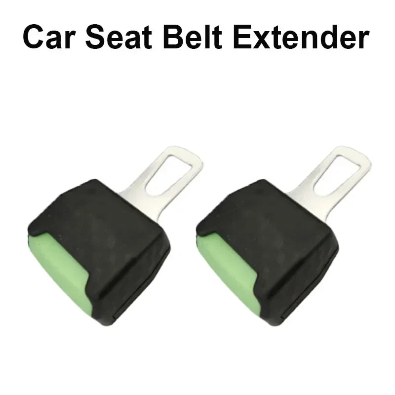 Car Seat Belt Clip Extender Safety Seatbelt Lock Buckle Plug Thick Insert Socket Extender Safety Buckle Seat Belt Accessorie