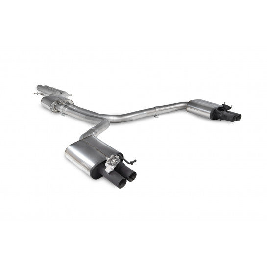 Scorpion Exhausts - Audi RS6 Avant C7 Cat Back Exhaust (with or without carbon tailpipe)