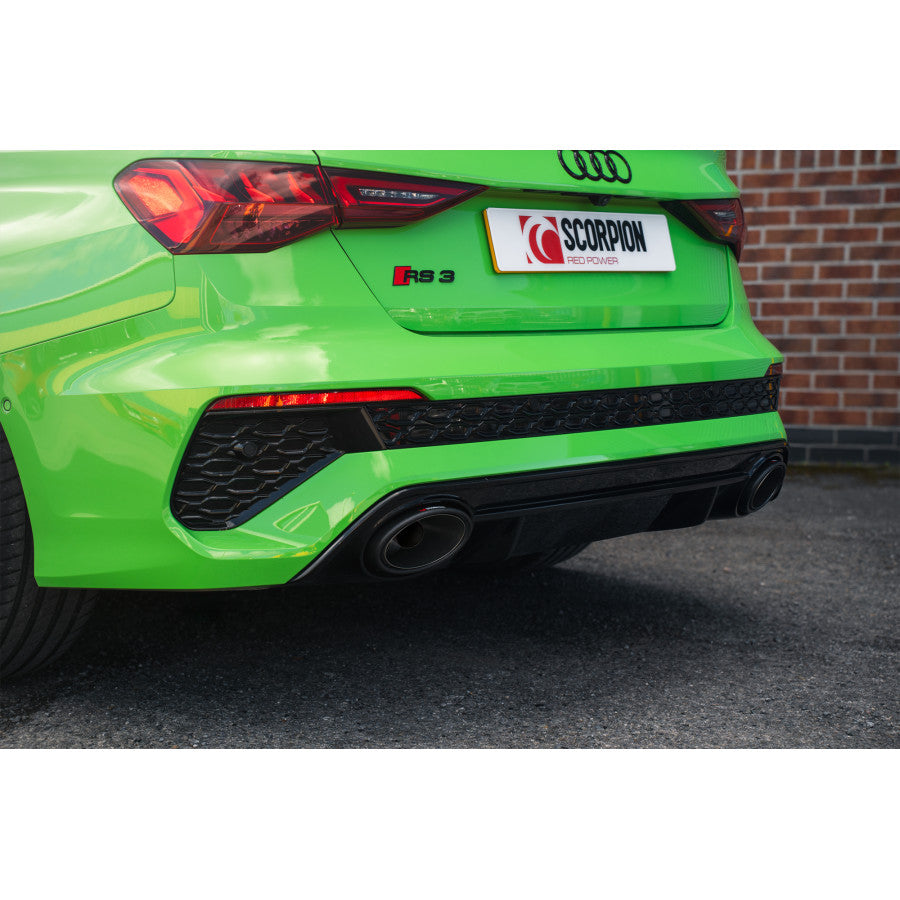 Scorpion Exhausts - Audi RS3 8Y SEDAN / SALOON (GPF models) GPF back Exhaust system  (Multiple Options)