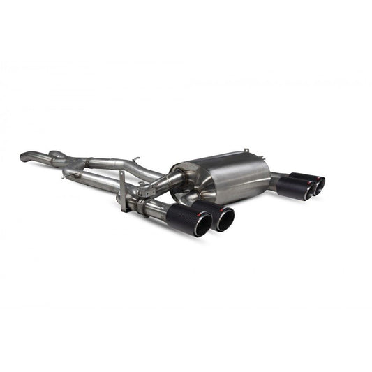 Scorpion Exhausts - None Resonated Cat Back with Electronic Valve (BMW M3 F80 / M4 F82/F83)