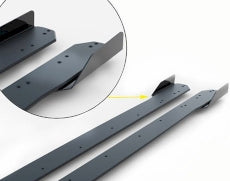 Maxton Design - Street PRO Side Skirts Diffusers + Flaps Ford Mustang GT Mk6