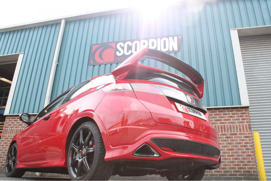 Scorpion Exhausts - Honda Civic Type R FN2  Resonated cat-back Exhaust