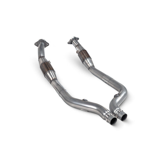 Scorpion Exhausts - Downpipe With Sports Cat - Jaguar F-Type R