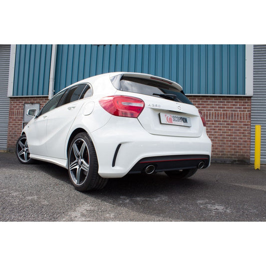Scorpion Exhausts - Mercedes-Benz A-Class A250 AMG (W176) 4Matic - Non-resonated cat-back Exhaust
