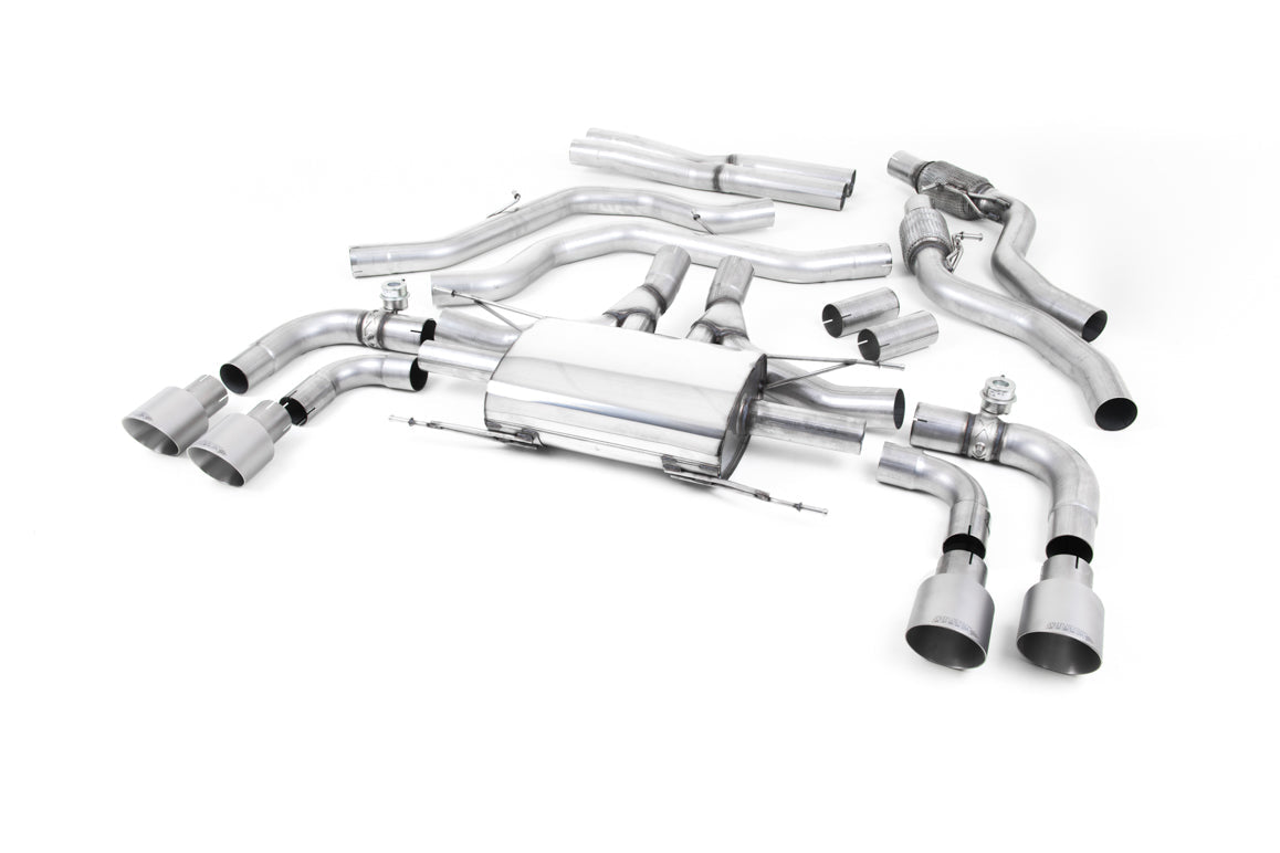 Milltek Sport - Alfa Romeo Giulia Quadrifoglio 2.9 V6 Bi-Turbo (Non OPF/GPF Models) 2017 - Exhaust System (Multiple Options)