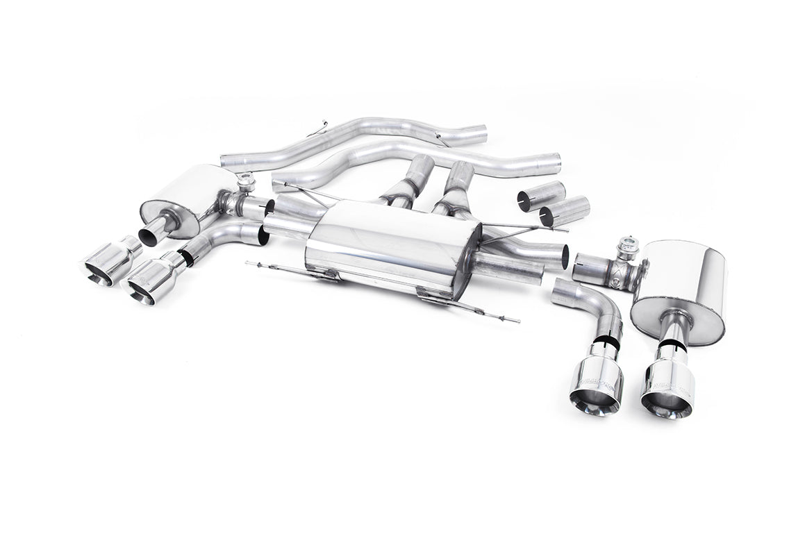 Milltek Sport - Alfa Romeo Giulia Quadrifoglio 2.9 V6 Bi-Turbo (Non OPF/GPF Models) 2017 - Exhaust System (Multiple Options)