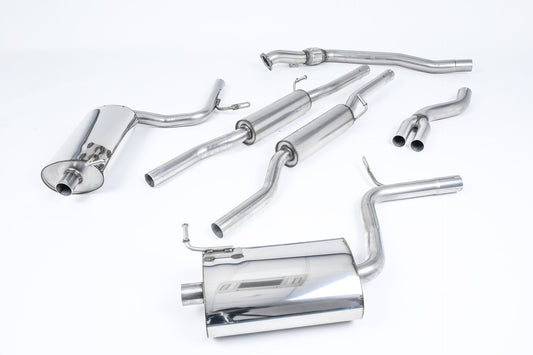 Milltek Sport - Cat Back Exhaust - Audi A4 B6 1.8T Quattro (Cabriolet)