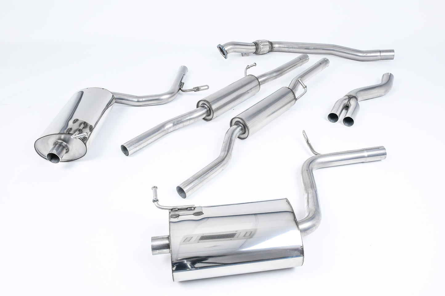 Milltek Sport - Cat Back Exhaust - Audi A4 B7 1.8T Quattro Saloon & Avant