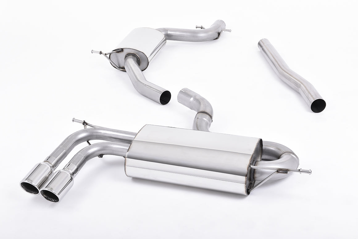 Milltek Sport - Audi A3 8P 1.8 TSI 2WD 3-Door - Cat Back Exhaust (Multiple Options)