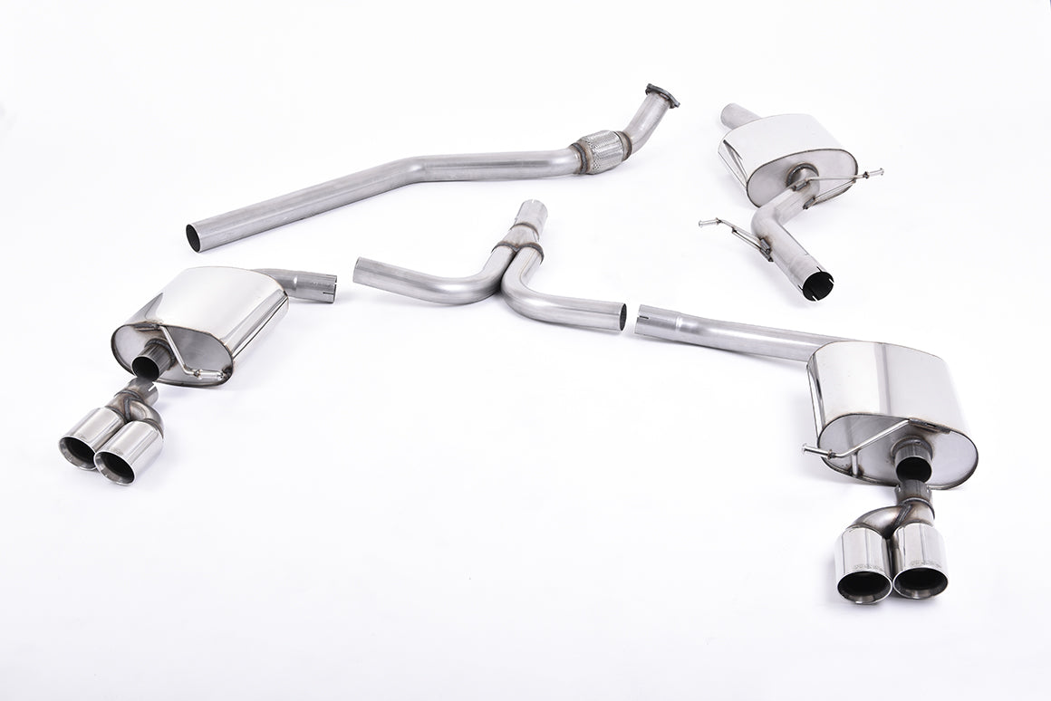 Milltek Sport - Cat Back Exhaust (Multiple Options) Audi A5 B8 (8T) Coupe S Line 2.0TFSI S Tronic