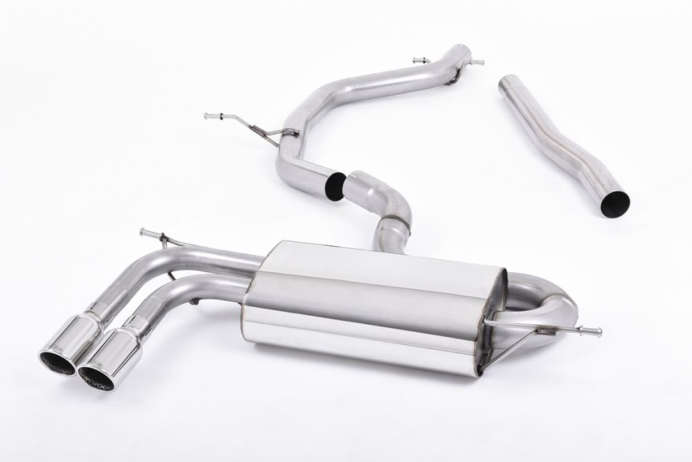 MILLTEK SPORT - DPF BACK EXHAUST - AUDI A3 8P 2.0 TDI SPORT BACK