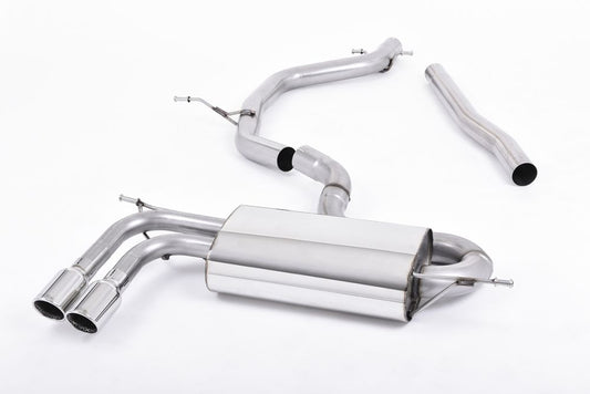 MILLTEK SPORT - DPF BACK EXHAUST - AUDI A3 8P 2.0 TDI SPORT BACK