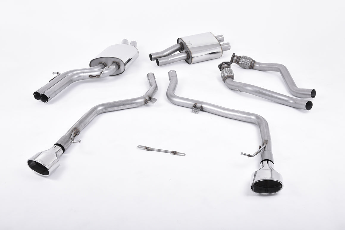 Milltek Sport - Cat Back Exhaust (Multiple Options) Audi S5 B8 Coupe & Cabriolet