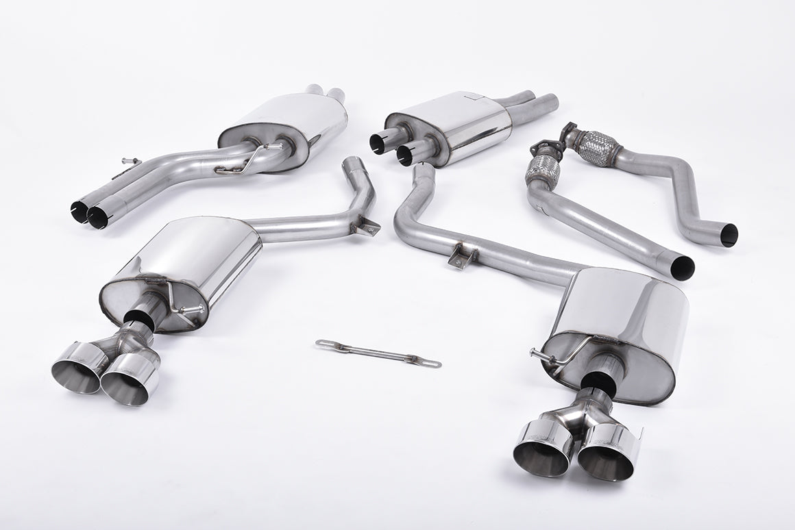 Milltek Sport - Cat Back Exhaust (Multiple Options) Audi S4 B8.5 3.0 V6