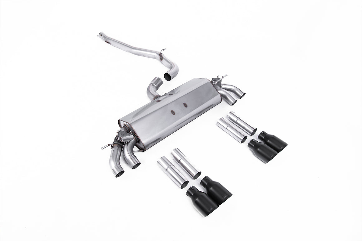 Milltek Sport - GPF Back Exhaust (Multiple Options) - Audi S3 8V / 8V2 (WITH GPF) SALOON & CABRIO