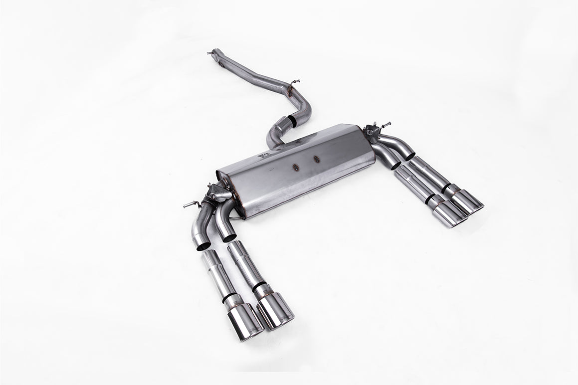 Milltek Sport - GPF Back Exhaust (Multiple Options) - Audi S3 8V / 8V2 (WITH GPF) SALOON & CABRIO