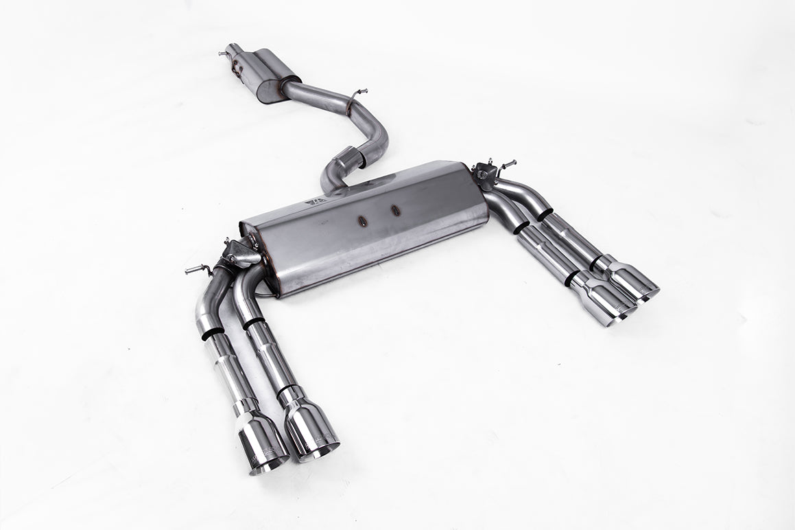 Milltek Sport - Cat Back Exhaust (Multiple Options) - Audi S3 8V / 8V2 (Without GPF) Saloon & Cabrio