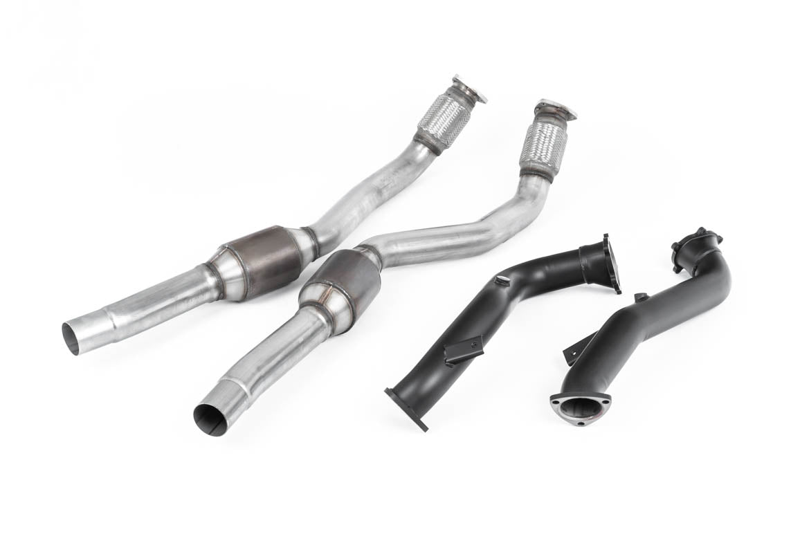Milltek Sport - Downpipe with Decat or Sports cat - Audi RS6 C7 / S6 C7 / RS7 C7 / S7 C7