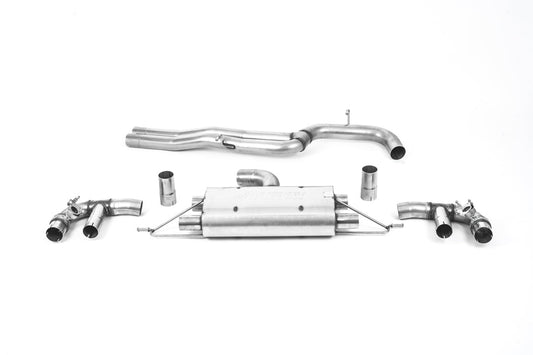 Milltek Sport - Cat Back Exhaust (Multiple Options)  - Audi RS3 8V (Facelift) Sportback