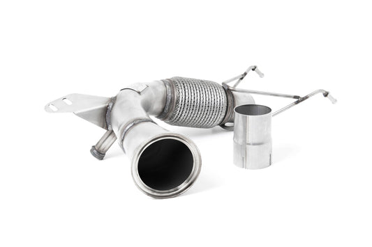 Milltek Sport - Mini Mk3 (F55, F56 & JCW/GP3) - GPF/OPF Only - Large Bore downpipe with Sports Cat or Decat