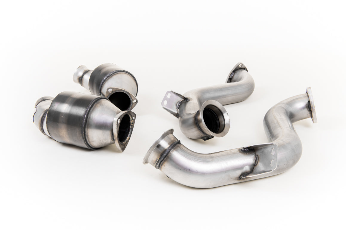 Milltek Sport - Mercedes C-Class C63 & C63 S (W205) Saloon Non-GPF Equipped Models Downpipe with Decat or Sports Cat