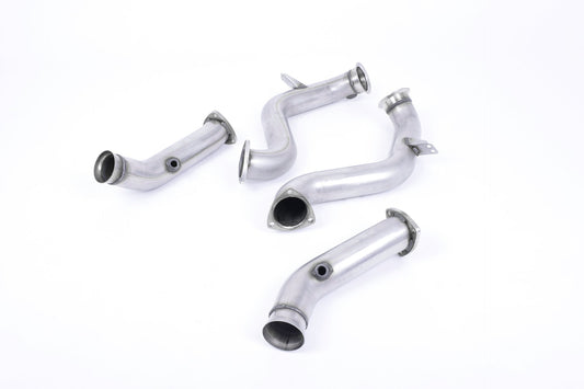 Milltek Sport - Mercedes C-Class C63 & C63 S (W205) Saloon Non-GPF Equipped Models Downpipe with Decat or Sports Cat