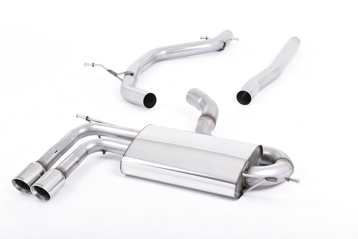Milltek Sport - Cat/DPF Back Exhaust (Multiple Options) - VW Golf Scirocco GT 2.0 TDi CR170