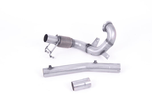 Milltek Sport - Downpipe with Decat Or Sports Cat (Res or None Res) - Audi A1 GB 40TFSI 2.0 (With GPF) 207ps