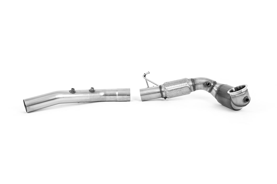 Milltek Sport - Seat Cupra Formentor 2.0TSI 245ps MQB Evo (OPF/GPF Models) Downpipe with Sports Cat or Decat (& GPF Bypass)