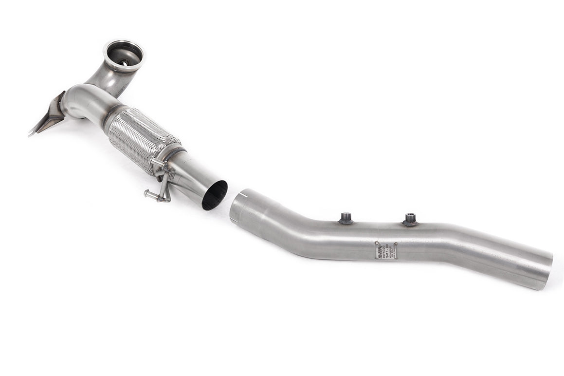 Milltek Sport - Seat Leon Cupra Leon 2.0TSI 245ps MQB Evo (OPF/GPF Models) Downpipe with Sports Cat or Decat (& GPF Bypass)