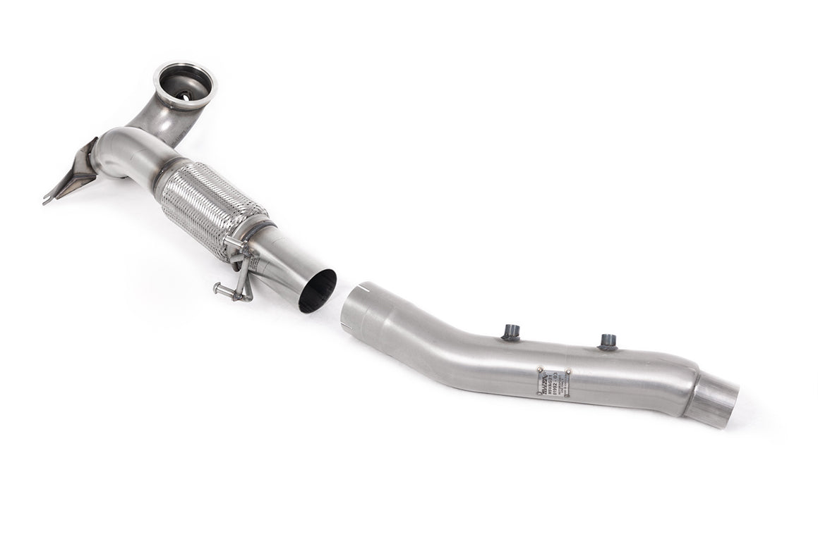 Milltek Sport - Skoda Octavia vRS 2.0 TSI 245PS (MQB EVO Mk4) Hatch & Estate (OPF/GPF Models) Downpipe with Sports Cat or Decat (& GPF Bypass)