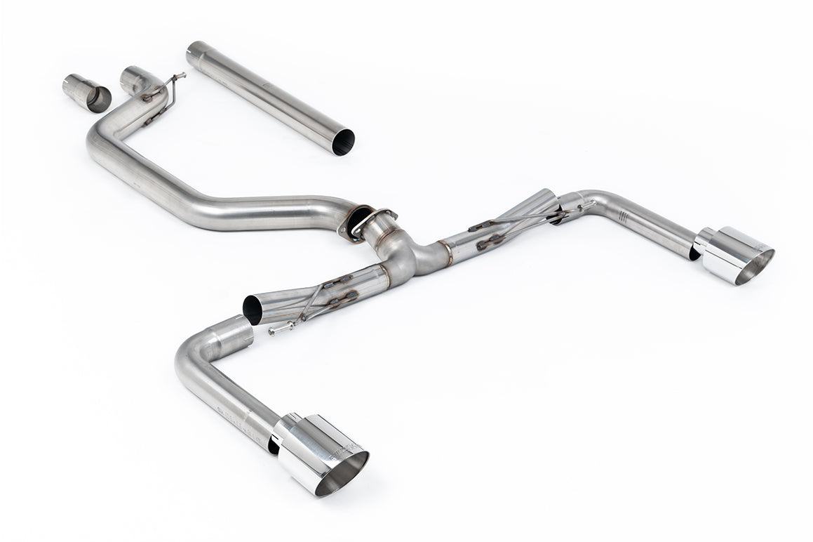 Milltek Sport - VW Golf MK8 & MK8.5 GTi Clubsport - GPF Back Exhaust System (Multiple Options) (Copy)