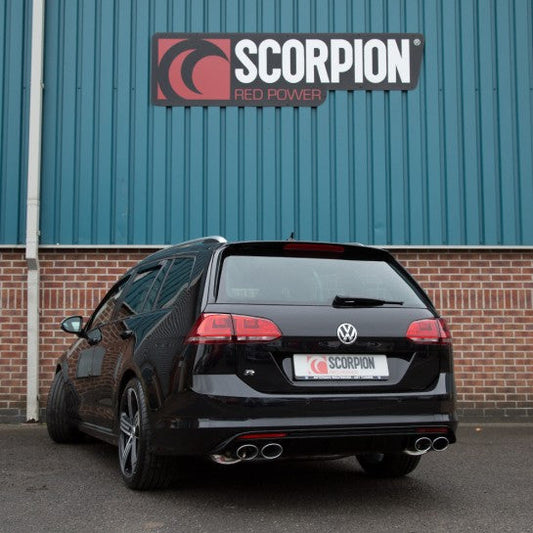 Scorpion Exhausts - VW Golf MK7 R Estate (PRE FACELIFT) Cat-back Exhaust (Multiple Options)