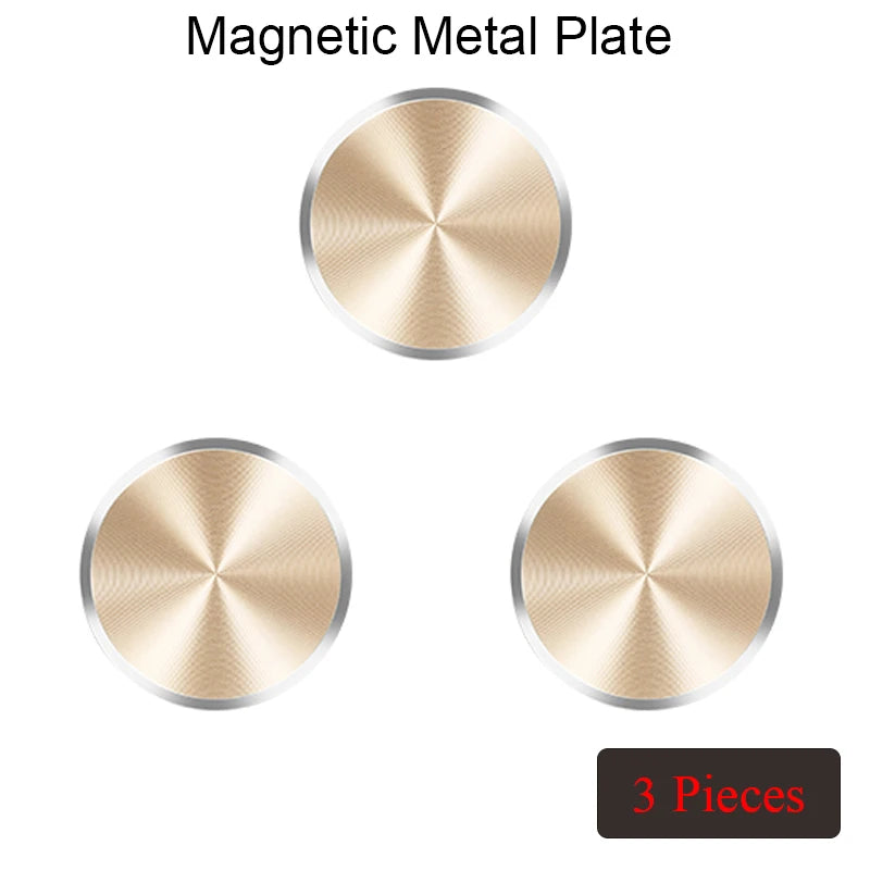 Magsafe Magnetic Mobile Phone Holder Wireless Charging Metal Plate Bracket for iPhone 14 15 Xiaomi Universal Phone Accessories