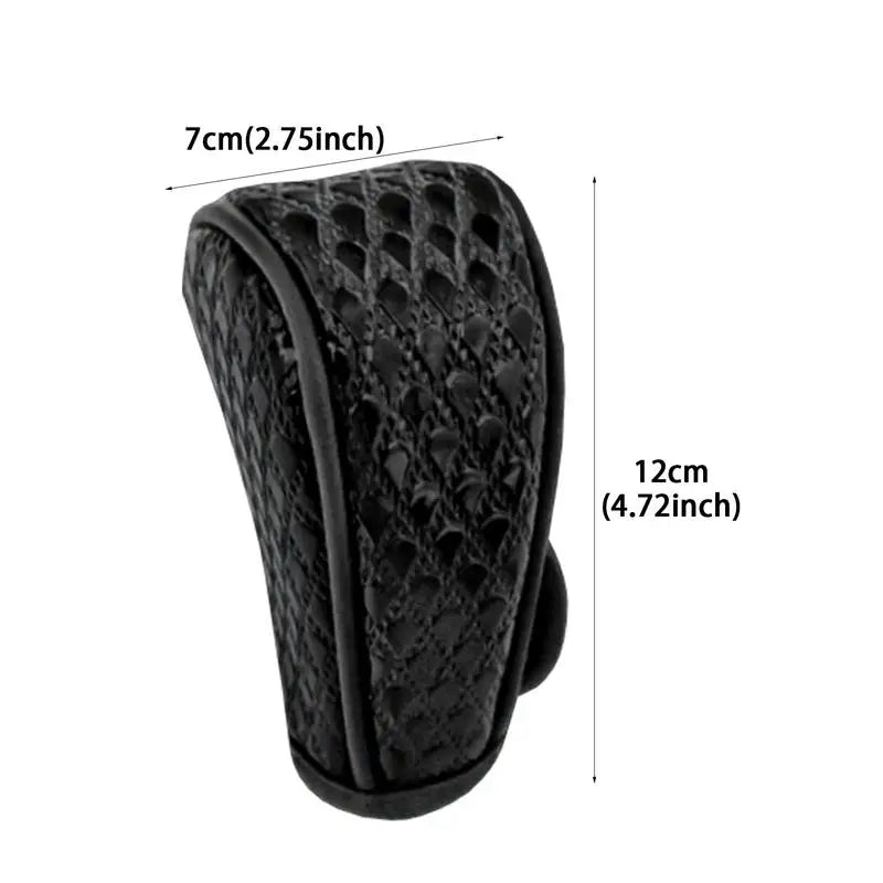 Car Shift Handle Cover Leather Non-slip Wear-resistant Car Automatic Gear Sheath Car Decoration