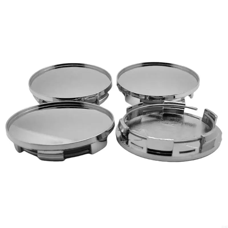 Car Wheel Hub Center Caps with 68mm Diamter Anti Falling Car Wheel Hub Center Caps 3 Color 4pcs for Most Vehicles