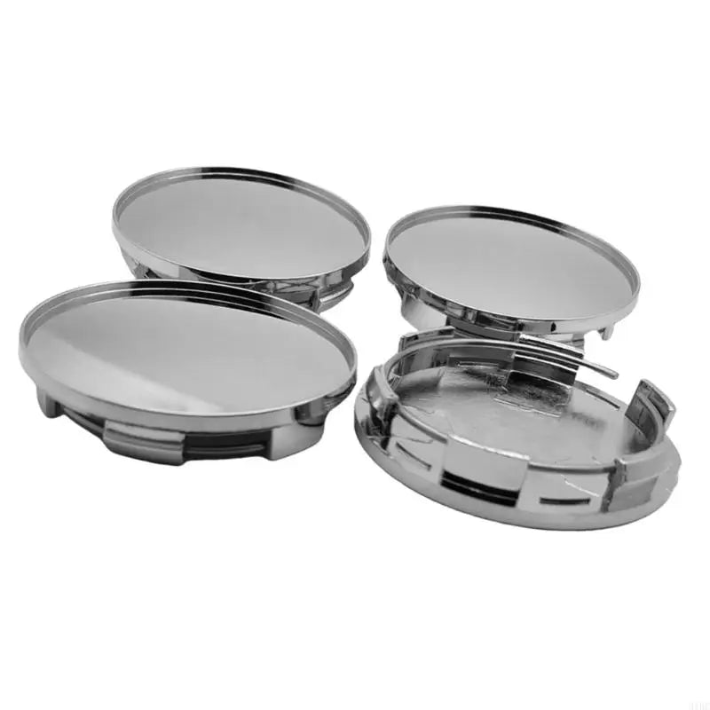 Car Wheel Hub Center Caps with 68mm Diamter Anti Falling Car Wheel Hub Center Caps 3 Color 4pcs for Most Vehicles